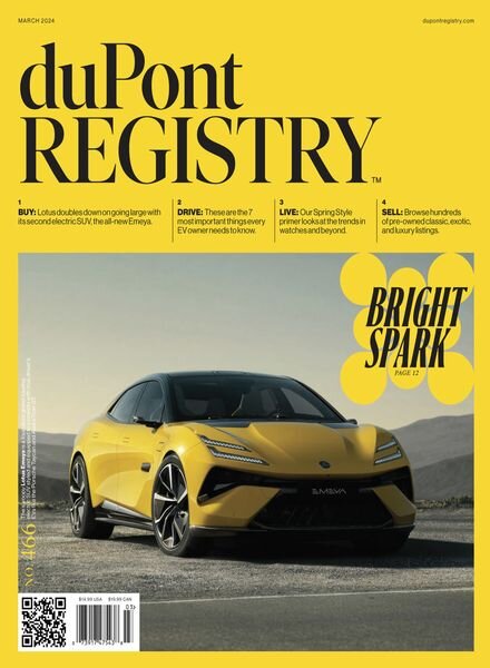 duPont REGISTRY – March 2024 Cover