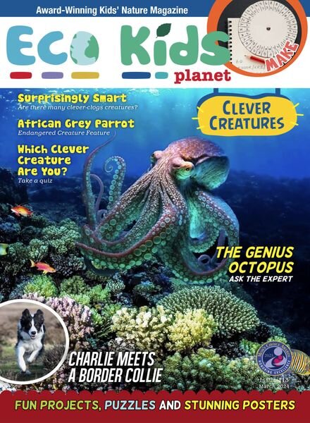 Eco Kids Planet Magazine – Issue 113 – March 2024 Cover