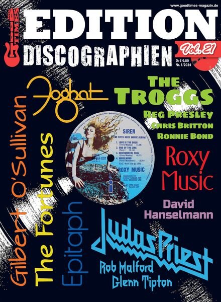 Edition Discographien – Marz 2024 Cover