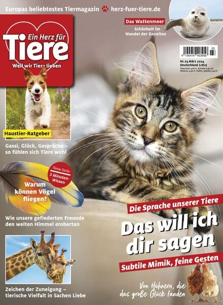 Ein Herz fur Tiere – Marz 2024 Cover