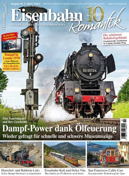 Eisenbahn Romantik – Marz 2024 Cover
