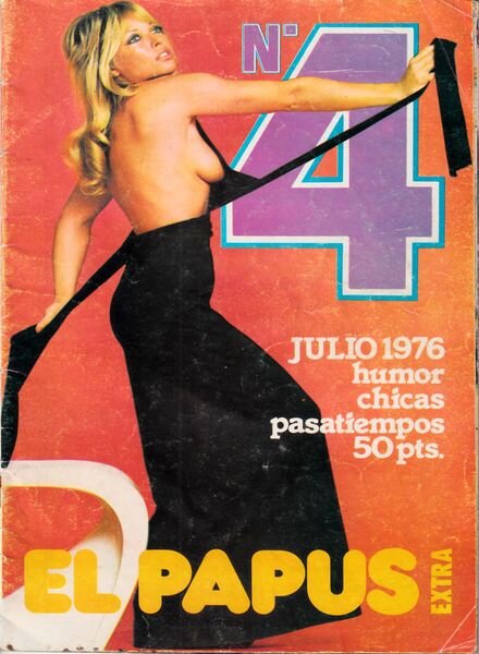 El Papus – N 4 Julio 1976 Cover