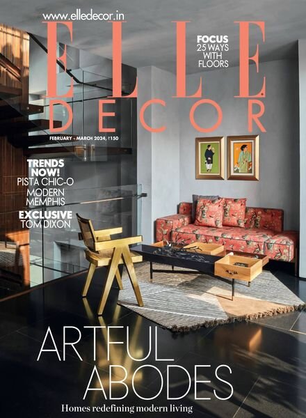 Elle Decor India – February-March 2024 Cover