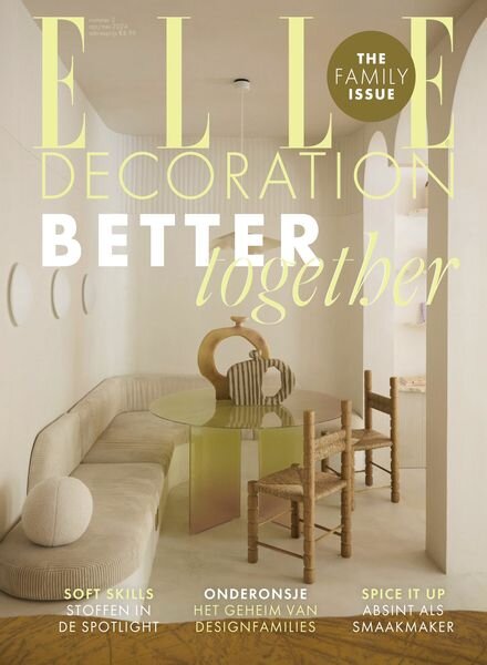 Elle Decoration Netherlands – Maart 2024 Cover