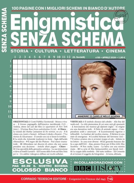 Enigmistica Senza Schema – Aprile 2024 Cover