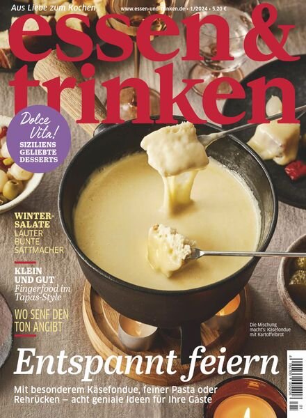 Essen & Trinken – Januar 2024 Cover