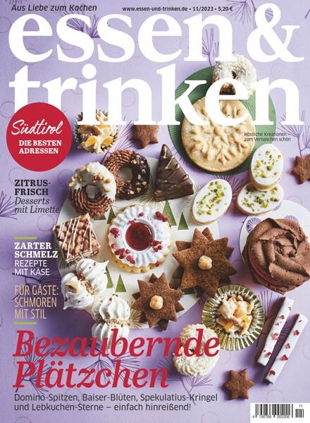 Essen & Trinken – November 2023 Cover