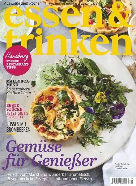 Essen & Trinken – September 2023 Cover