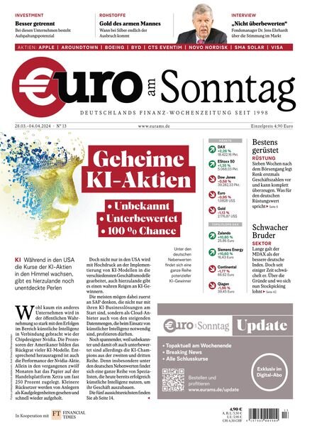 Euro am Sonntag – 28 Marz 2024 Cover