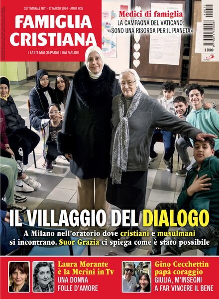 Famiglia Cristiana – 17 Marzo 2024 Cover