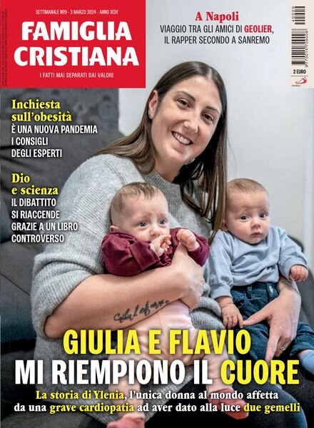 Famiglia Cristiana – 3 Marzo 2024 Cover