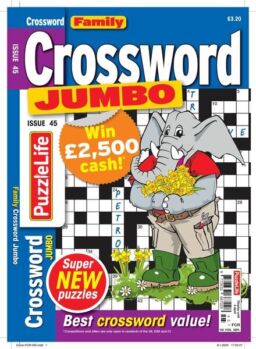 Family Crossword Jumbo – Issue 45 – March 2024