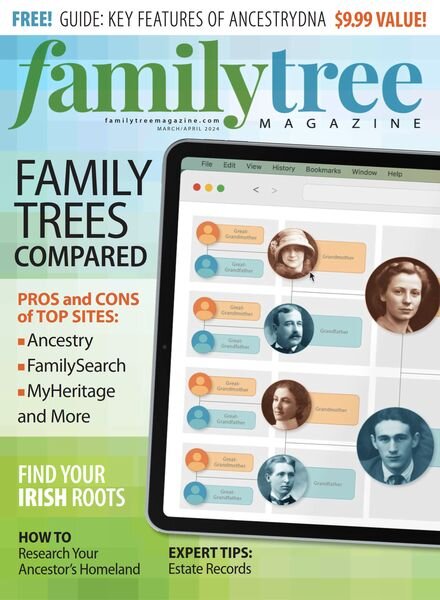 Family Tree USA – March-April 2024 Cover