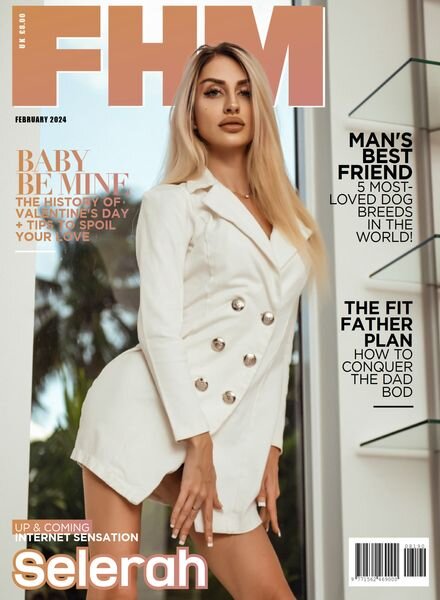FHM UK – February 2024 Cover