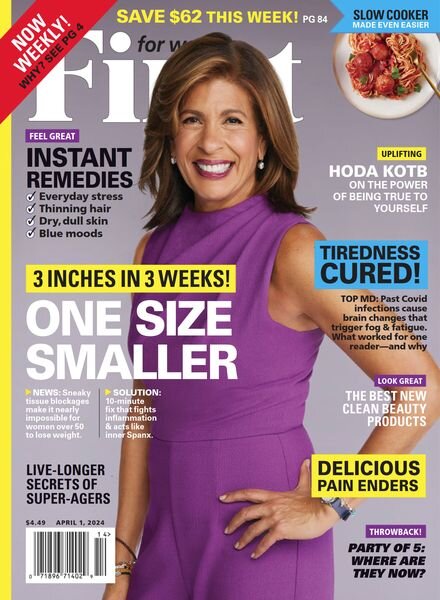 First for Women – April 1 2024 Cover