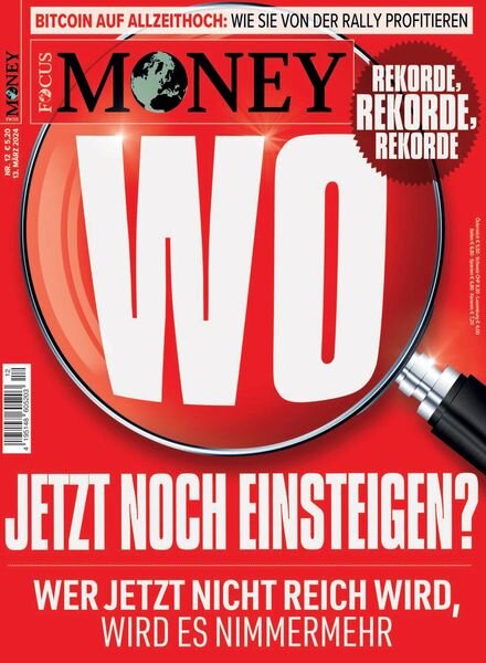 Focus Money – 13 Marz 2024 Cover