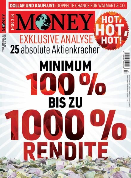 Focus Money – 28 Februar 2024 Cover