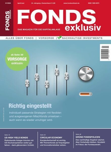 Fonds Exklusiv Germany – April-Juni 2024 Cover