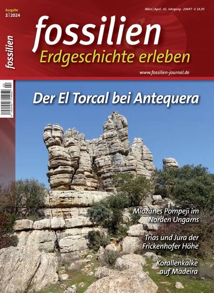 Fossilien – Marz-April 2024 Cover