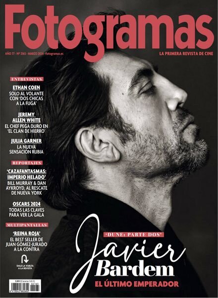 Fotogramas – Marzo 2024 Cover