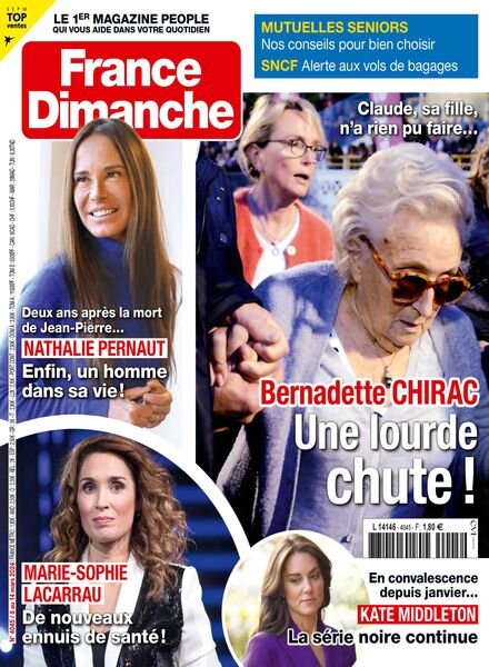 France Dimanche – 8 Mars 2024 Cover