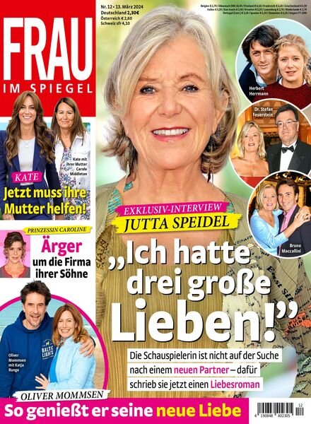 Frau im Spiegel – 13 Marz 2024 Cover
