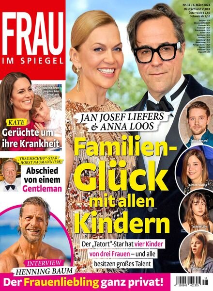 Frau im Spiegel – 6 Marz 2024 Cover