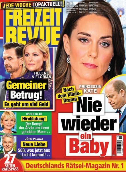 Freizeit Revue – 28 Februar 2024 Cover