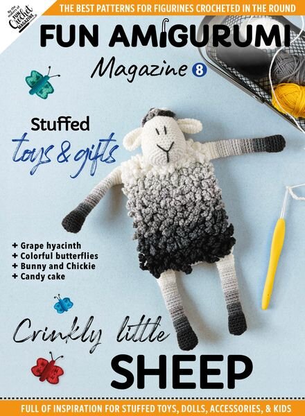 Fun Amigurumi Magazine – Issue 8 – 15 March 2024 Cover
