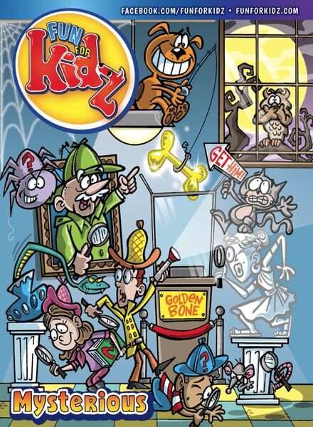Fun For Kidz Magazine – Curious & Mysterious – January-February 2024 Cover
