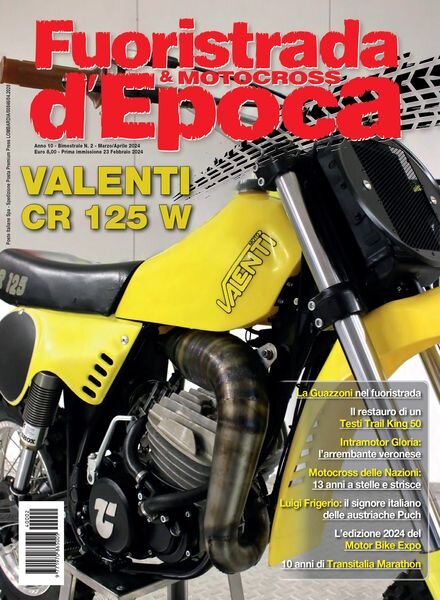 Fuoristrada & Motocross d’Epoca – Marzo-Aprile 2024 Cover
