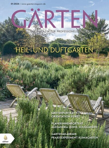 Garten – Nr 1 2024 Cover