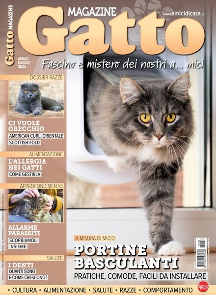 Gatto Magazine – Aprile-Maggio 2024 Cover