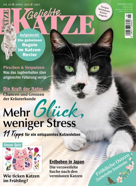 Geliebte Katze – April 2024 Cover