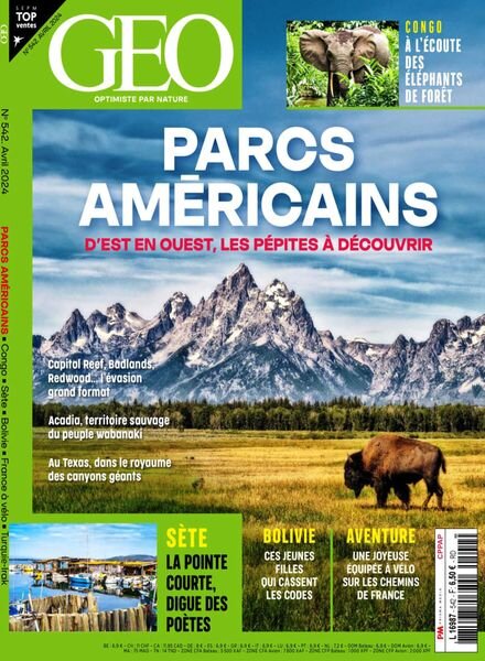 Geo France – Avril 2024 Cover