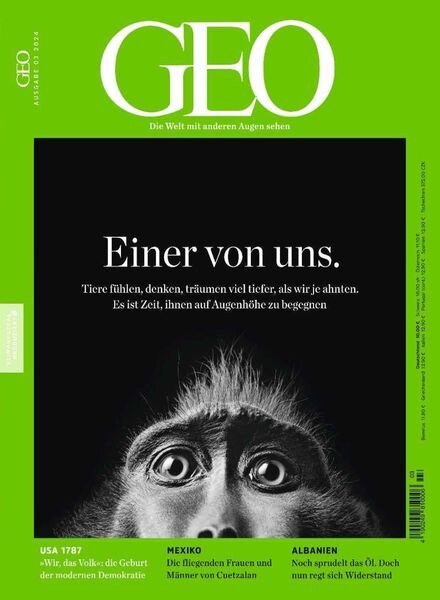 Geo Germany – Marz 2024 Cover