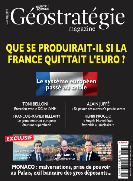 Geostrategie Magazine – Avril-Juin 2024 Cover