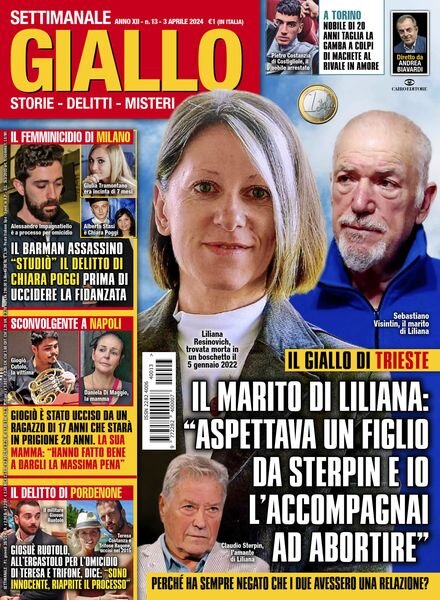 Giallo – 3 Aprile 2024 Cover