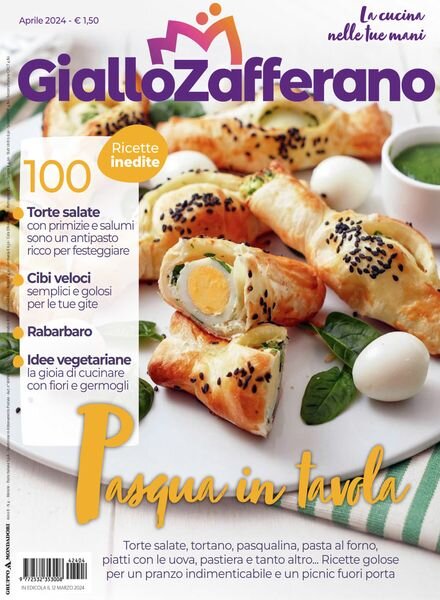 Giallo Zafferano – Aprile 2024 Cover