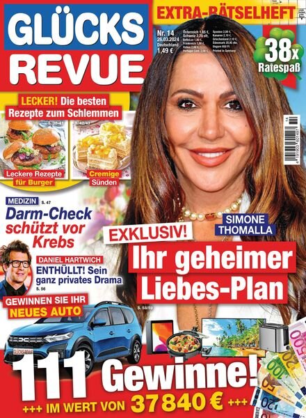 Glucks Revue – 26 Marz 2024 Cover
