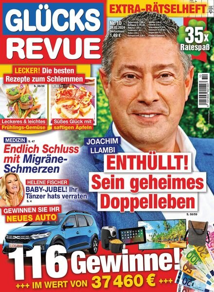 Glucks Revue – 28 Februar 2024 Cover
