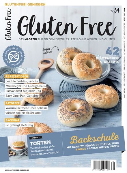 Gluten Free – April-Mai 2024 Cover