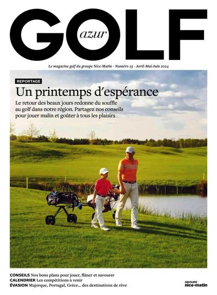 Golf Azur – Avril-Juin 2024 Cover