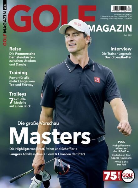 Golf Magazin – April 2024 Cover