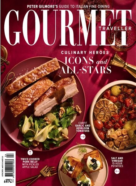 Gourmet Traveller – April 2024 Cover
