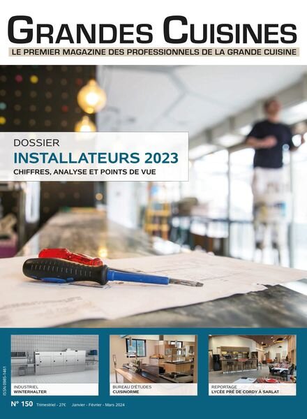 Grandes Cuisines – Janvier-Fevrier-Mars 2024 Cover