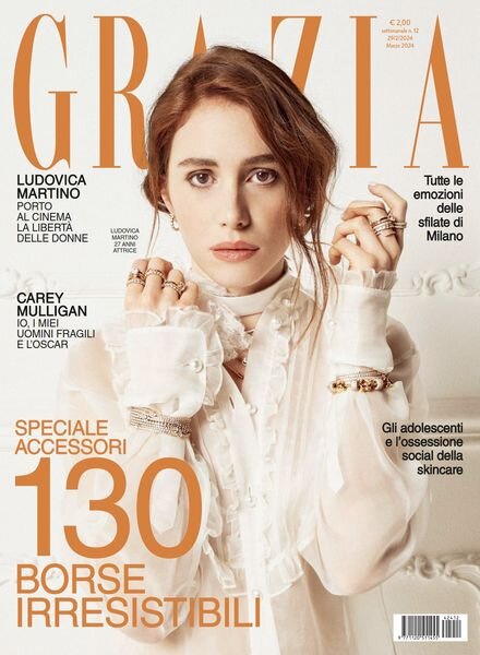 Grazia Italia – 29 Febbraio 2024 Cover