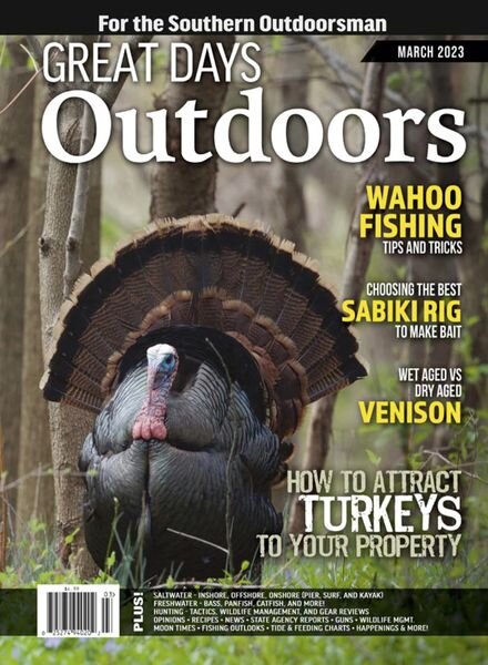 Great Days Outdoors – March 2023 Cover