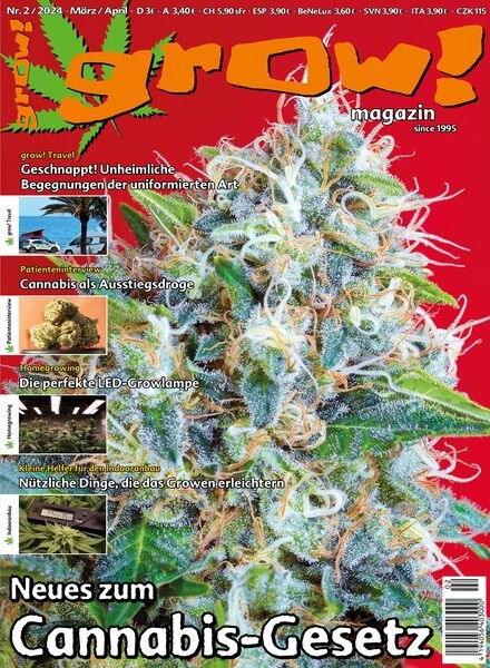 grow! Magazin – marz-April 2024 Cover