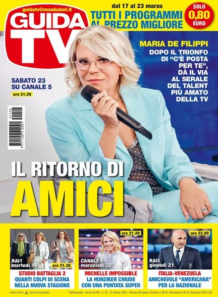 GuidaTV – 12 Marzo 2024 Cover